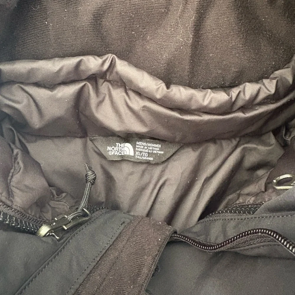 The North Face Men's 2 in 1 warm long hooded jacket XL VGUC